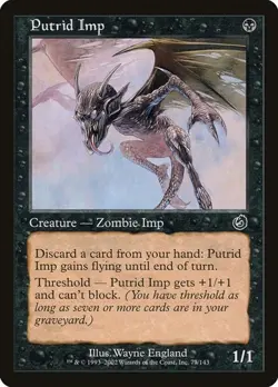 Putrid Imp Torment HP MTG - Image 1