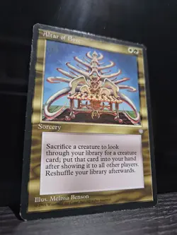 MTG Alter of Bone - Ice Age - Moderately Played - Image 1