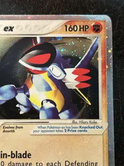 Armaldo ex 16/17 Pokemon TCG POP Series 1 Holo Ultra Rare LP - Image 2