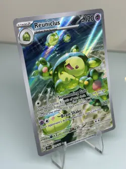 Pokemon TCG Reuniclus 171/162 Temporal Forces Illustration Rare English - Image 2
