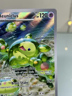 Pokemon TCG Reuniclus 171/162 Temporal Forces Illustration Rare English - Image 4