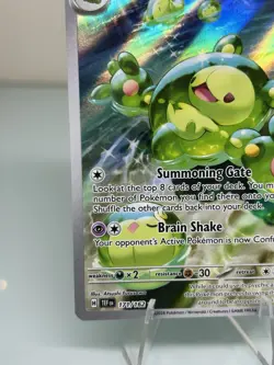 Pokemon TCG Reuniclus 171/162 Temporal Forces Illustration Rare English - Image 5