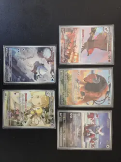 Lot Of 5 Assorted Pokemon Illustration Rare Cards NM - Image 1