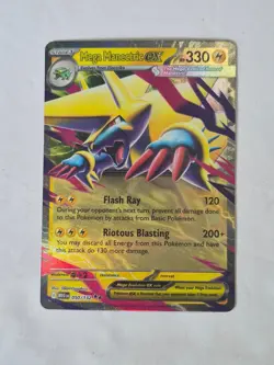 Mega Manectric ex 050/132 Double Rare Mega Evolution Pokemon Holo Near Mint - Image 1