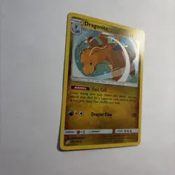 Pokemon TCG Dragonite 119/181 Sun & Moon Team Up Cosmos Holo Rare NM - Image 2