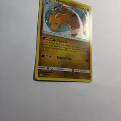 Pokemon TCG Dragonite 119/181 Sun & Moon Team Up Cosmos Holo Rare NM - Image 3