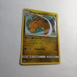 Pokemon TCG Dragonite 119/181 Sun & Moon Team Up Cosmos Holo Rare NM - Image 4