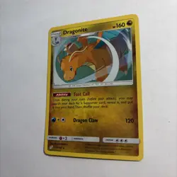 Pokemon TCG Dragonite 119/181 Sun & Moon Team Up Cosmos Holo Rare NM - Image 5