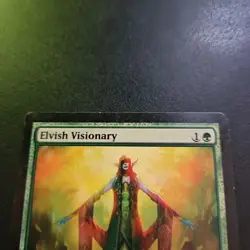Magic the Gathering MTG Elvish Visionary (169) Magic 2013 LP TCG CCG - Image 2