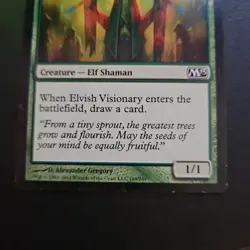 Magic the Gathering MTG Elvish Visionary (169) Magic 2013 LP TCG CCG - Image 3