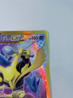 Pokemon Alakazam EX 125/124 Secret Rare Fates Collide 2016 - Full Art Holo - Image 3