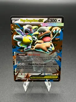 Mega Kangaskhan ex 104/132 Double Rare Mega Evolution Pokemon Near Mint - Image 1
