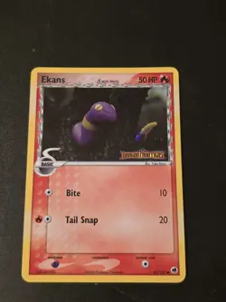 Ekans 47/101 Reverse Holo Pokemon EX Dragon Frontiers - NM - Image 1