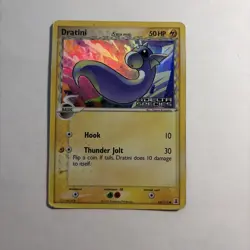 Dratini Reverse Holo 65/113 ex Delta Species 2005 Stamped Pokemon Card - HP/D/C - Image 1