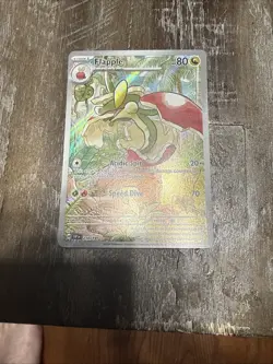 Flapple 210/191 Illustration Rare Surging Sparks Pokemon Pack Fresh Near Mint NM - Image 1