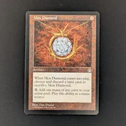 MTG \>> Mox Diamond (EX) <<// Stronghold - 341 Trading - Magic - Image 1