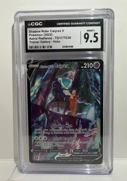 Pokemon Shadow Rider Calyrex V TG17/TG30 Astral Radiance Trainer Gallery CGC9.5 - Image 1