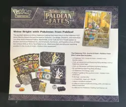 Paldean Fates Pokemon Center Elite Trainer Box ETB New Sealed With Protector - Image 5
