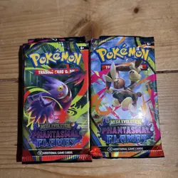 Pokemon Mega Evolution Phantasmal Flames - Booster 12 Packs Open - Used 2 - Image 1