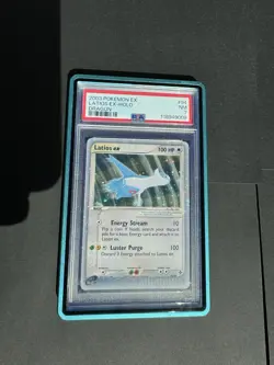 Pokemon Latios ex 94/97 Dragon EX Holo Ultra Rare PSA 7 2003 English With Guard - Image 1