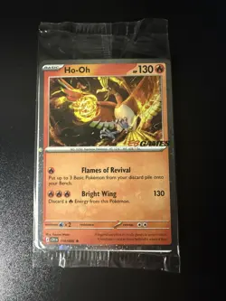 Pokemon TCG Ho-Oh EB Games Stamped Promo 010/086 Chaos Rising Preorder (SEALED!) - Image 2