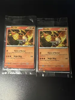 Pokemon TCG Ho-Oh EB Games Stamped Promo 010/086 Chaos Rising Preorder (SEALED!) - Image 3