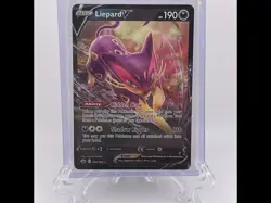 Pokemon TCG Liepard V Chilling Reign 104/198 Holo Ultra Rare. - Image 1