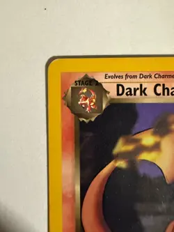2000 Pokemon Team Rocket Dark Charizard 21/82 Rare Non-Holo WOTC Vintage - Image 2