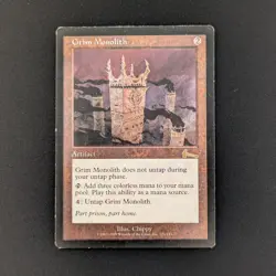 MTG \>> Grim Monolith (LP) <<// Urza's Legacy - 341 Trading - Magic - Image 1