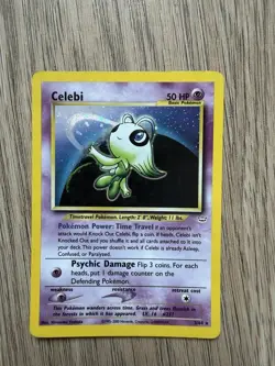 Pokemon Celebi 3/64 Holo Rare Neo Revelation Unlimited English Nintendo - Image 1