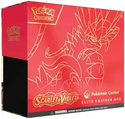 Pokemon TCG: Scarlet & Violet POKEMON CENTER Elite Trainer Box Sealed (Koraidon) - Image 1
