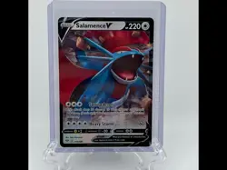 Pokemon TCG Salamence V Darkness Ablaze 143/189 Holo Ultra Rare - Image 1