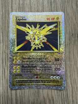 Pokemon Zapdos 19/110 Reverse Holo Legendary Collection English Holo Rare - Image 1