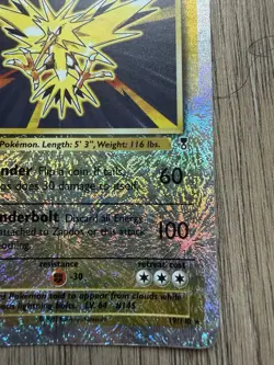 Pokemon Zapdos 19/110 Reverse Holo Legendary Collection English Holo Rare - Image 3