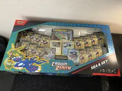2x Pokemon TCG Crown Zenith Sea and Sky Premium Collection Boxes NEW SEALED - Image 2