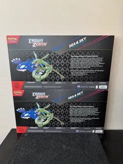 2x Pokemon TCG Crown Zenith Sea and Sky Premium Collection Boxes NEW SEALED - Image 5