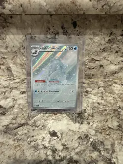 Pokemon TCG - Crabominable Illustration Rare Holo Stellar Crown 149/142 - Image 1