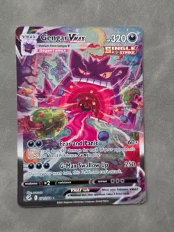 Gengar VMAX (Alternate Art Secret) 271/264 Swsh08: Fusion Strike MINT CLEAN CARD - Image 2