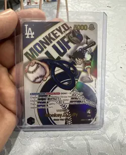 Monkey.D.Luffy (010) (Dodgers x ONE PIECE) EB02-010 One Piece Promo Card - Image 1