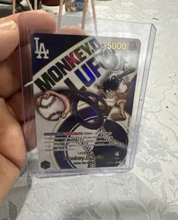 Monkey.D.Luffy (010) (Dodgers x ONE PIECE) EB02-010 One Piece Promo Card - Image 4