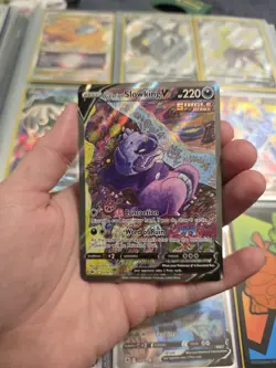 Galarian Slowking v Alternate Full Art Holo Card 179/198 Chilling Reign - Image 2
