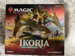 Lot Of 1096 MTG Ikoria Lair Of Behemoths Cards LP - NM Condition W/ Box & D20 - Image 1