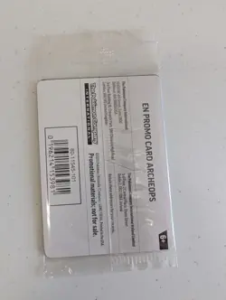 SEALED Field Museum Fossil Exhibit Archeops Pokemon Card - Image 2