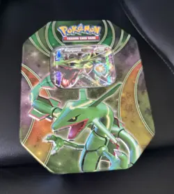 Pokemon Rayquaza EX & Starmie BREAK Tin Lot XY Holo Cards 2015 - Image 1