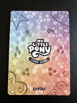 My Little Pony Trading Card Applejack Kayou BP01-CR04 1st Edition Full Art Foil - Image 2