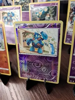 Pokemon TCG Golett And Golurk 9 Card Lot (3 Reverse Holos) - Image 3