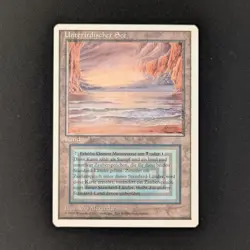 MTG \>> Underground Sea (NM) <<// Foreign White Bordered - 341 Trading - Magic - Image 1