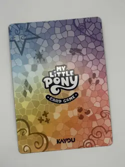 My Little Pony Fluttershy stamped trading card BP01 - GR02 1st Edition Kayou - Image 2