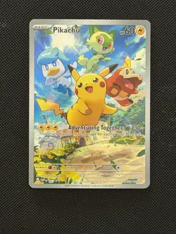 Pikachu 027 Sv: Scarlet & Violet Promo Cards Holo - Image 3