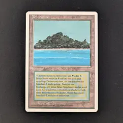 MTG \>> Tropical Island (EX) <<// Foreign White Bordered - 341 Trading - Magic - Image 1
